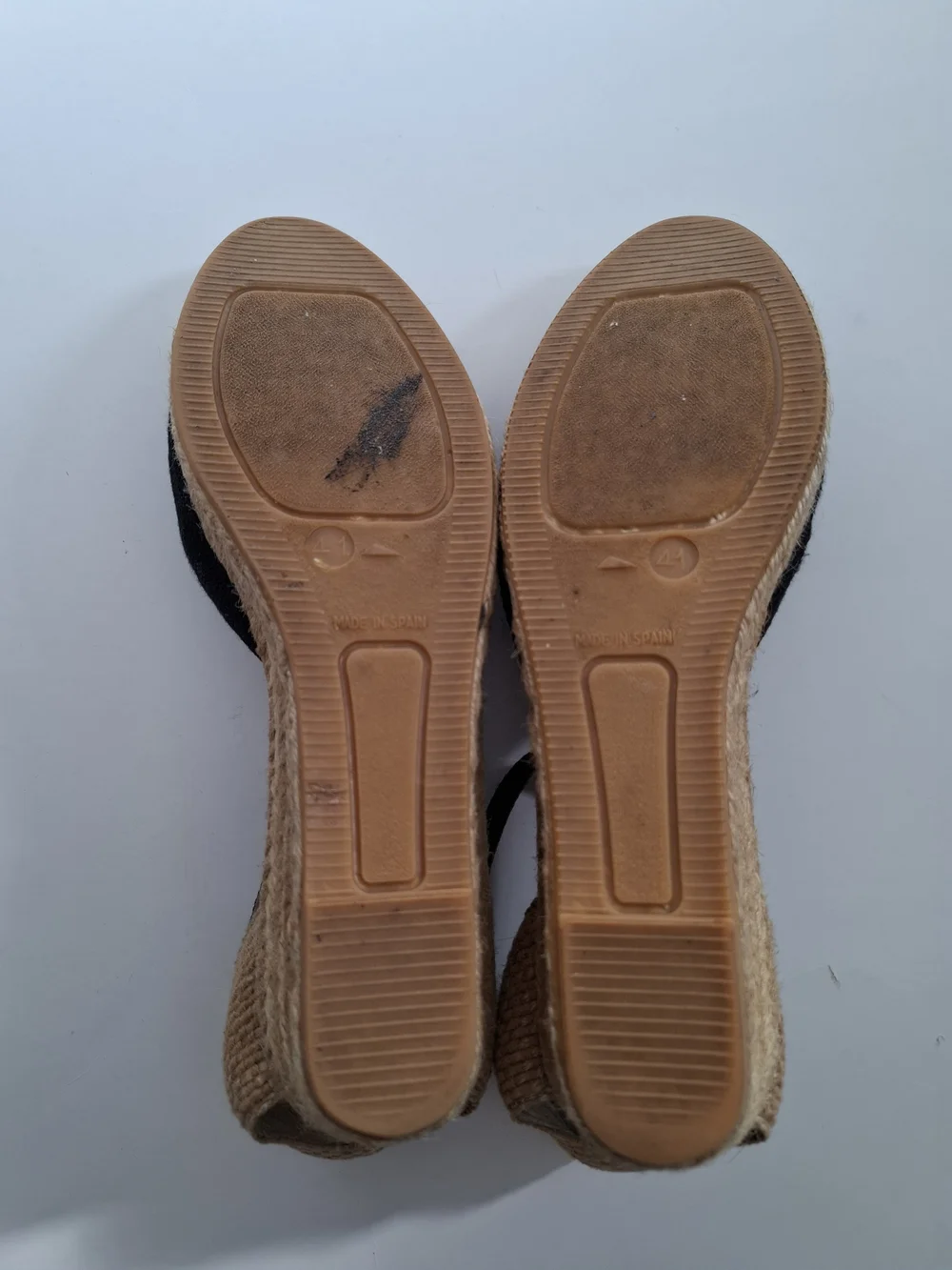 Viscata Barcelona Black Espadrille Ankle-Strap Flats SZ EU 41/US 10.5
